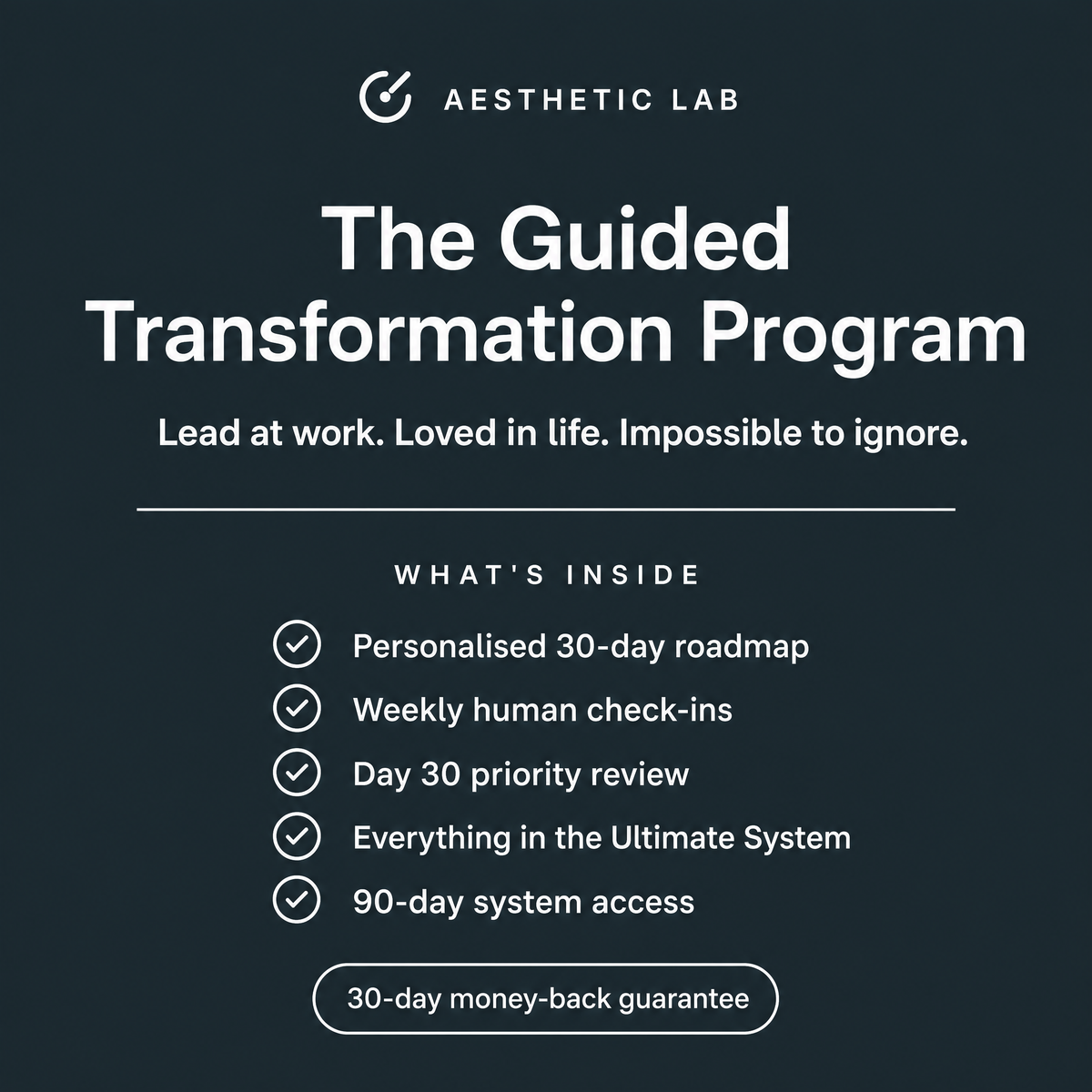 The Guided Transformation Program