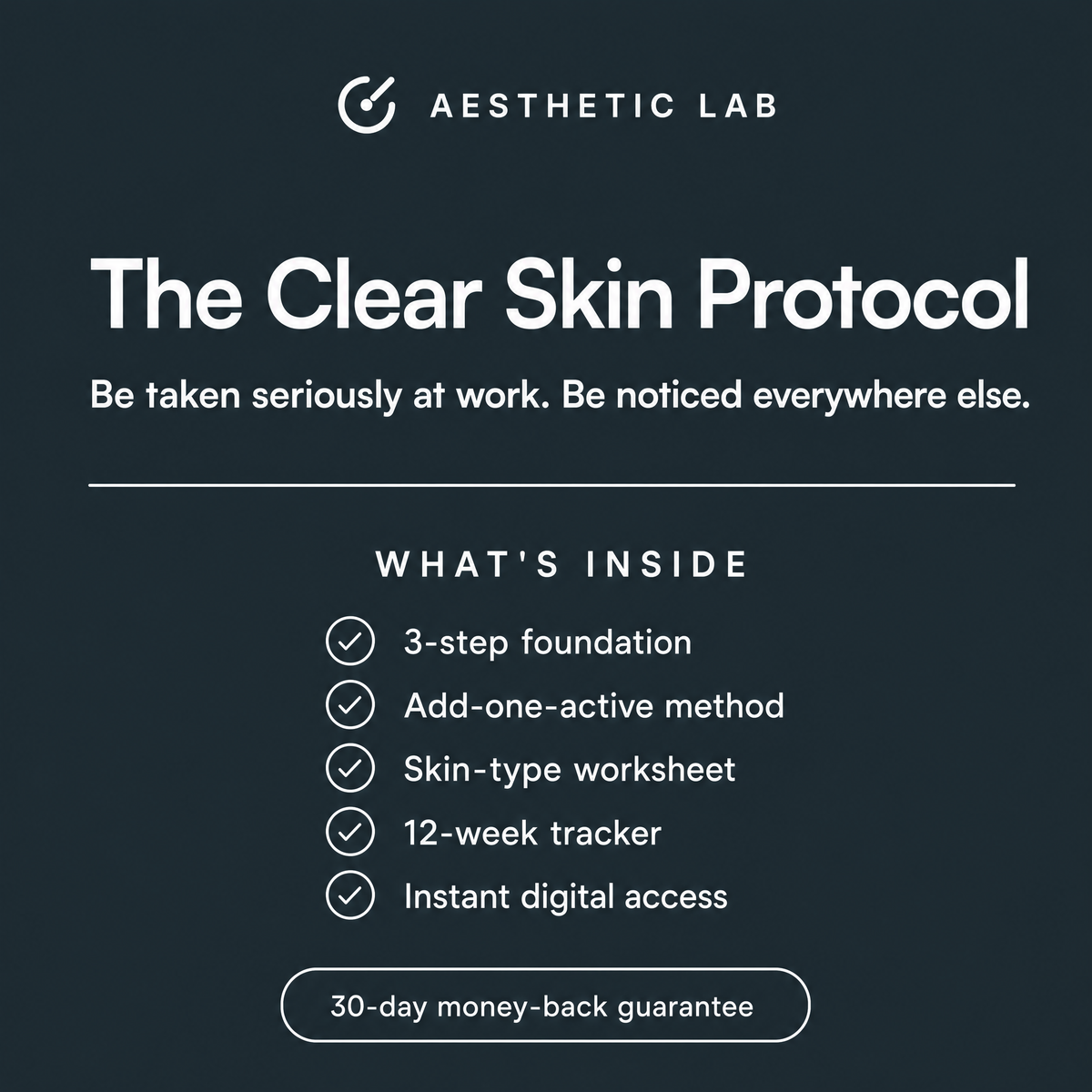 The Clear Skin Protocol