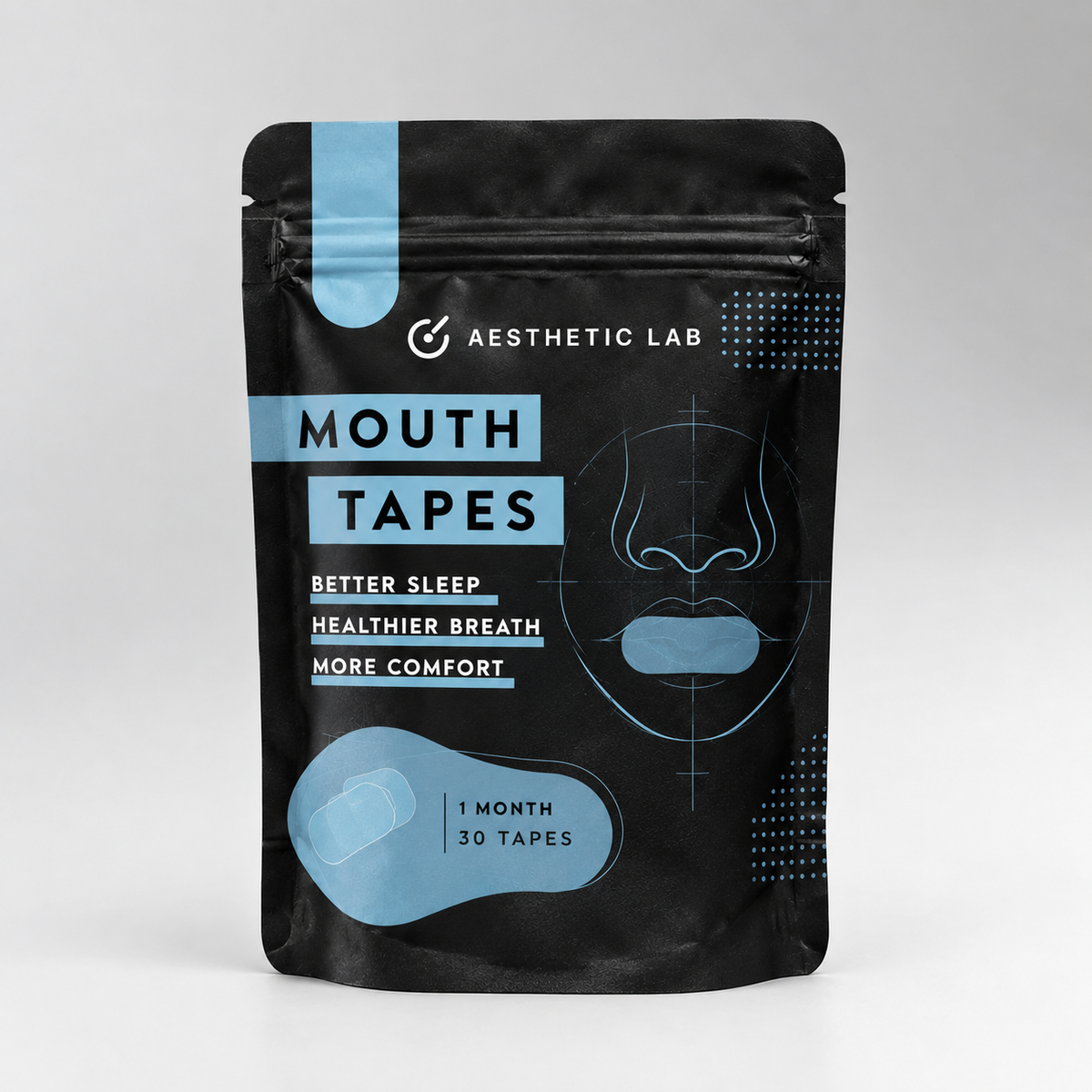 Mouthsthetic® Anti Snoring Mouth Tape