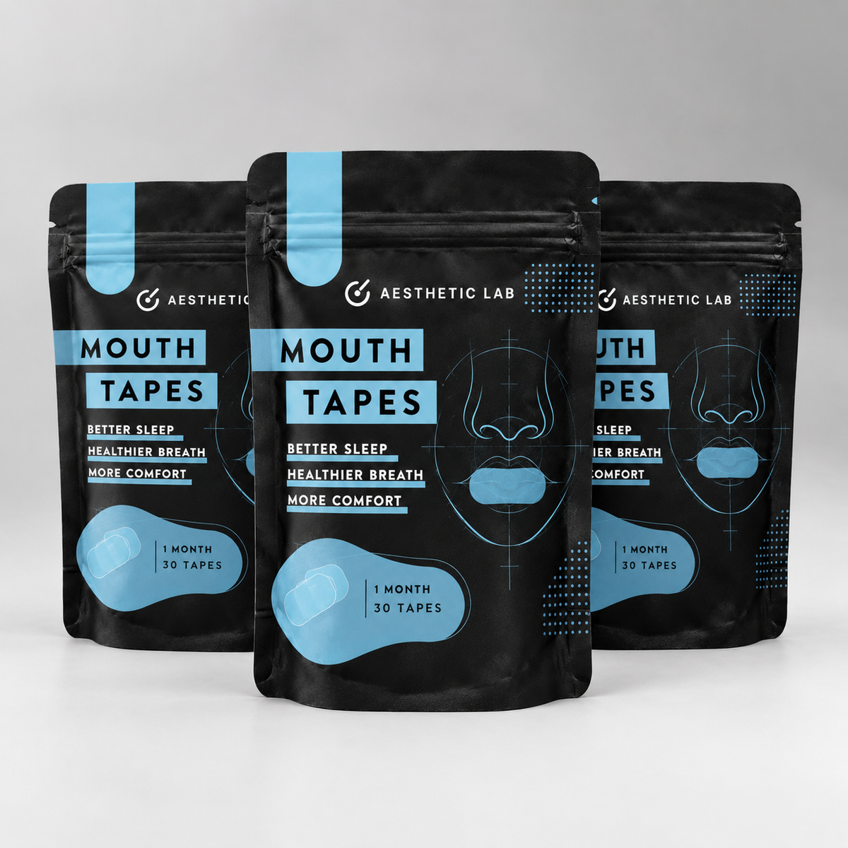 Mouthsthetic® Anti Snoring Mouth Tape