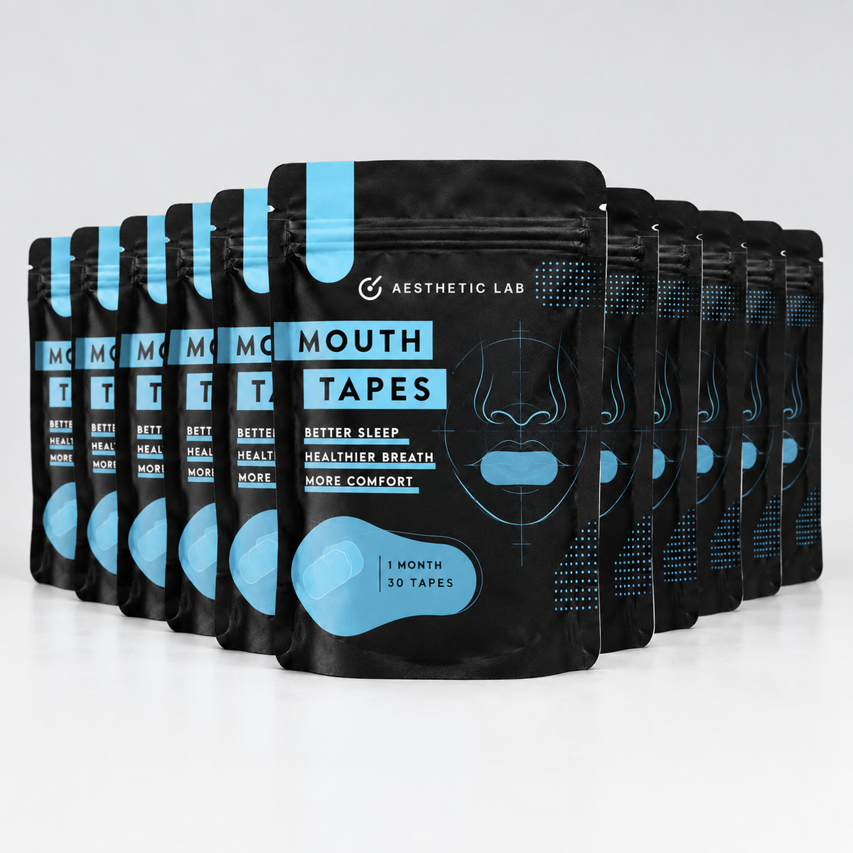 Mouthsthetic® Anti Snoring Mouth Tape