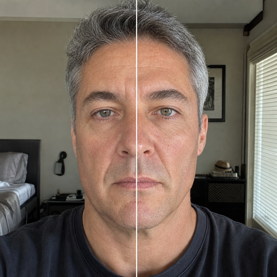 Softer jaw to a visible angle