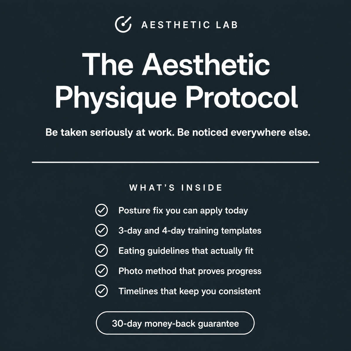 The Aesthetic Physique Protocol